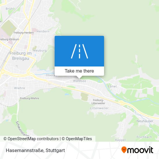Hasemannstraße map