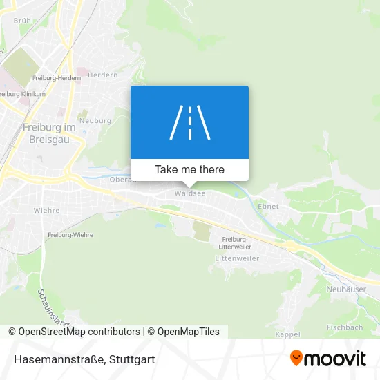 Карта Hasemannstraße