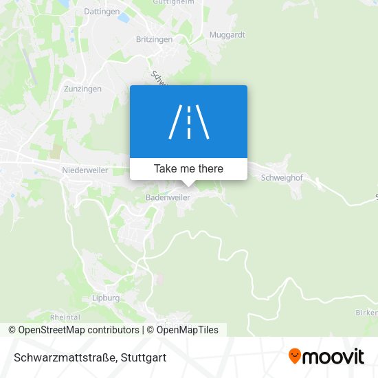 Schwarzmattstraße map