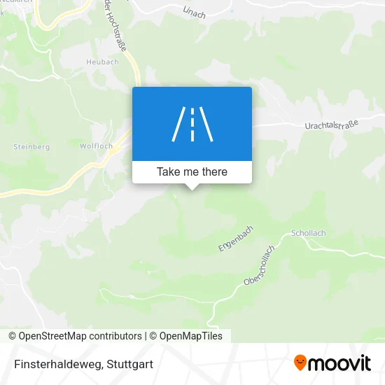 Карта Finsterhaldeweg