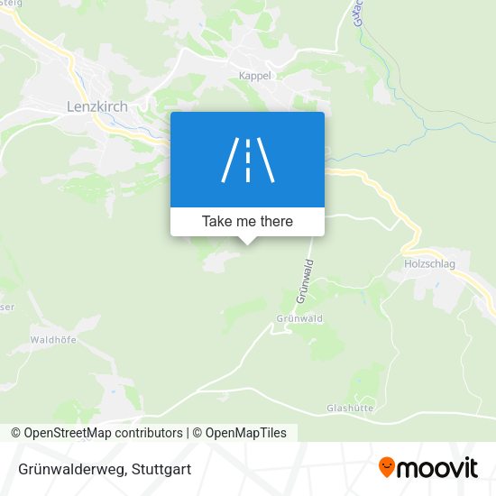 Grünwalderweg map