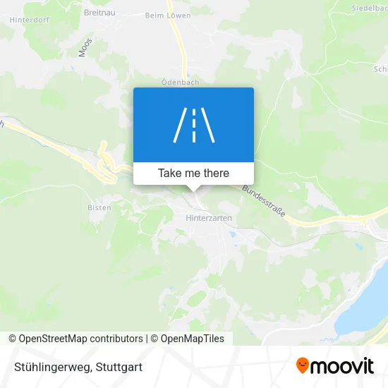 Карта Stühlingerweg