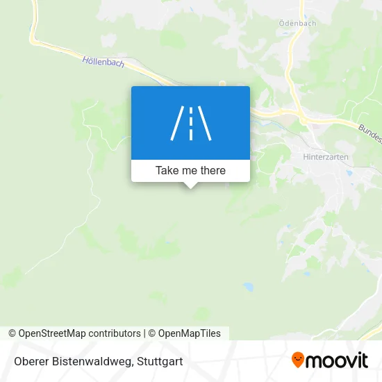 Карта Oberer Bistenwaldweg
