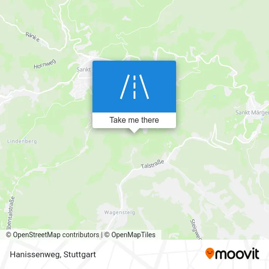 Карта Hanissenweg
