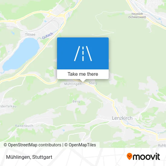 Карта Mühlingen
