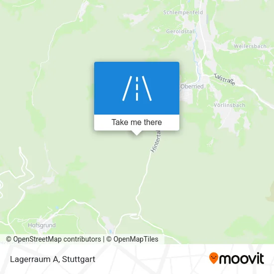 Карта Lagerraum A