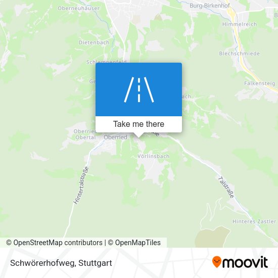 Schwörerhofweg map