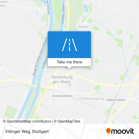 Карта Villinger Weg