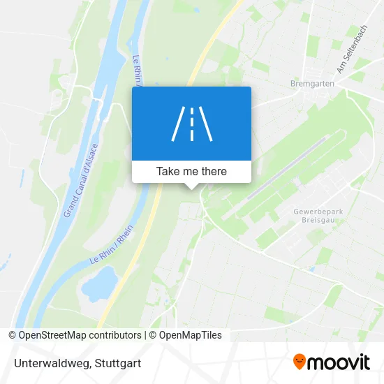 Карта Unterwaldweg