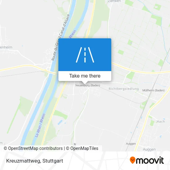 Карта Kreuzmattweg