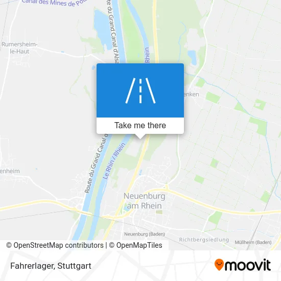 Карта Fahrerlager