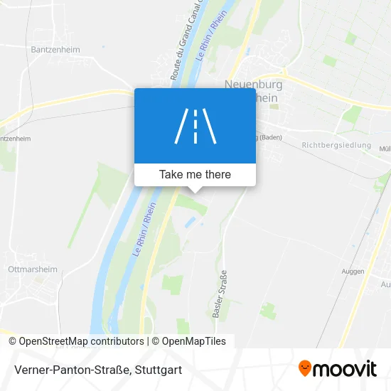 Карта Verner-Panton-Straße