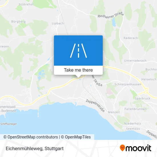 Карта Eichenmühleweg