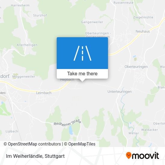 Im Weiherländle map