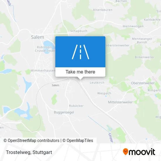 Карта Trostelweg