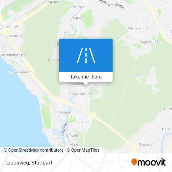 Карта Liobaweg