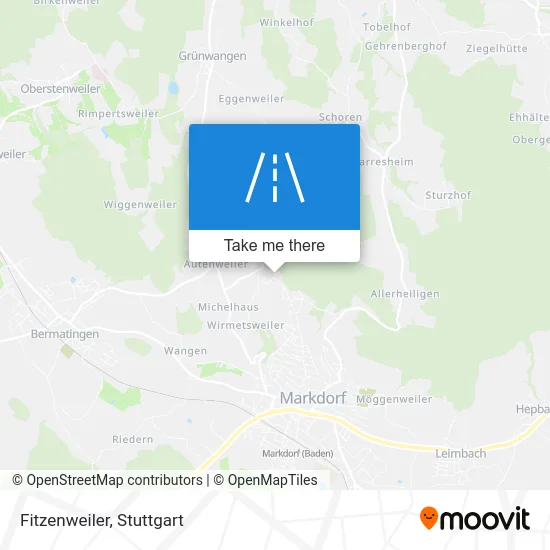 Карта Fitzenweiler