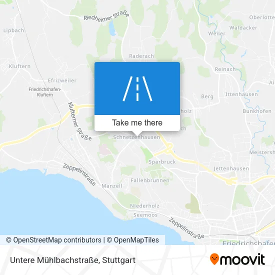 Карта Untere Mühlbachstraße