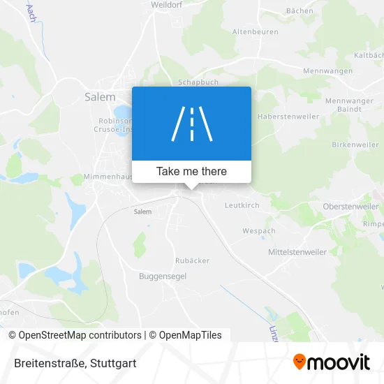 Карта Breitenstraße