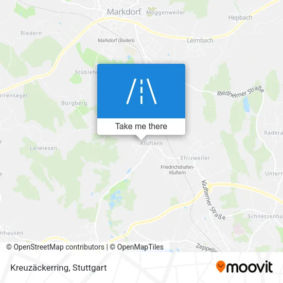 Карта Kreuzäckerring
