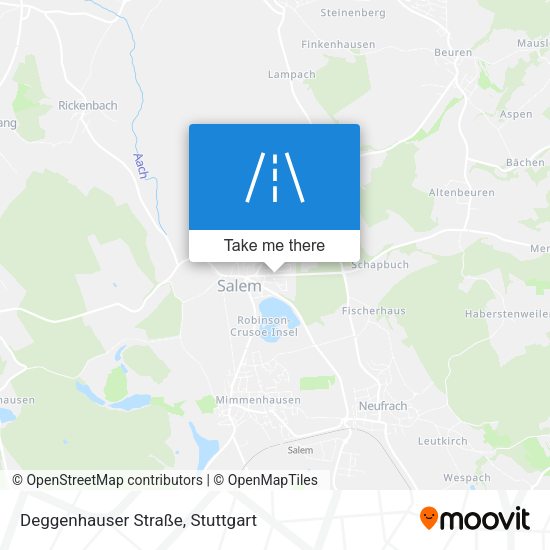 Deggenhauser Straße map