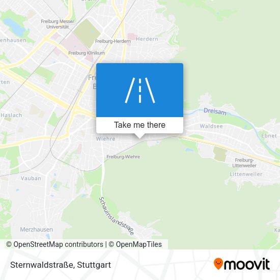 Sternwaldstraße map