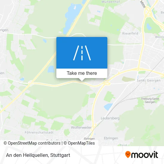 Карта An den Heilquellen
