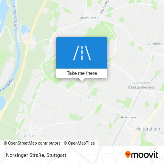 Norsinger Straße map