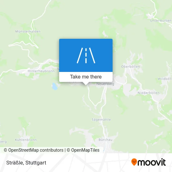 Карта Sträßle