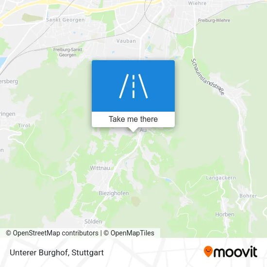 Карта Unterer Burghof