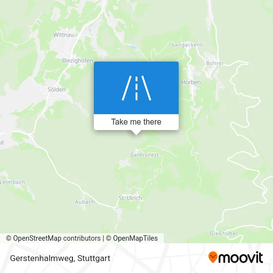 Карта Gerstenhalmweg