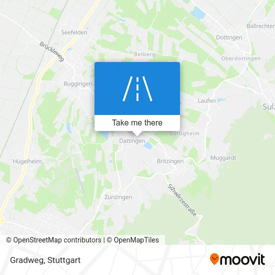 Карта Gradweg