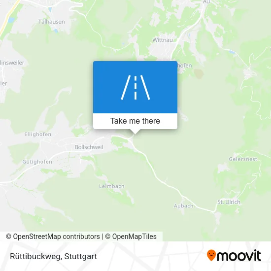 Карта Rüttibuckweg