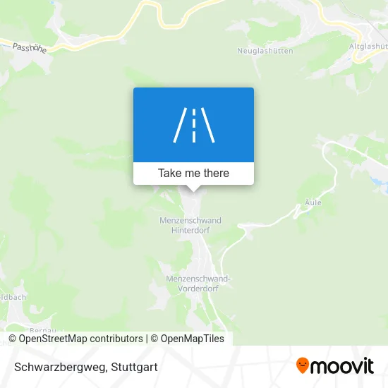 Карта Schwarzbergweg
