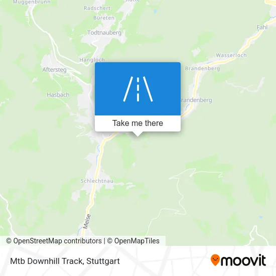 Карта Mtb Downhill Track