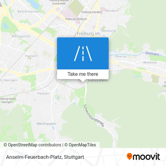 Anselm-Feuerbach-Platz map