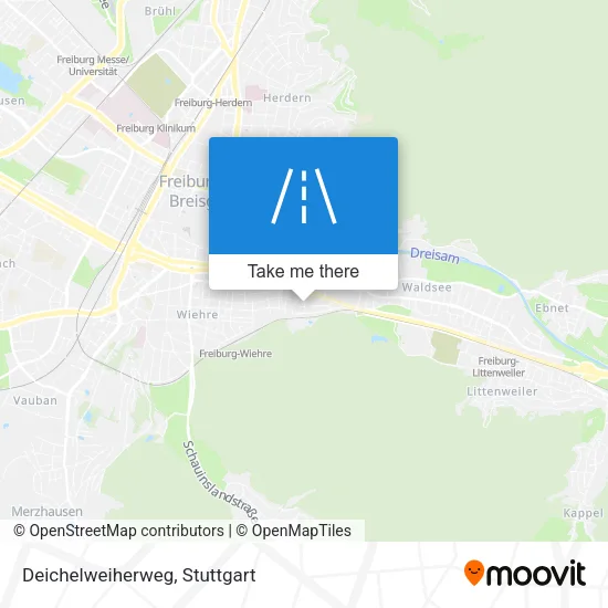 Карта Deichelweiherweg
