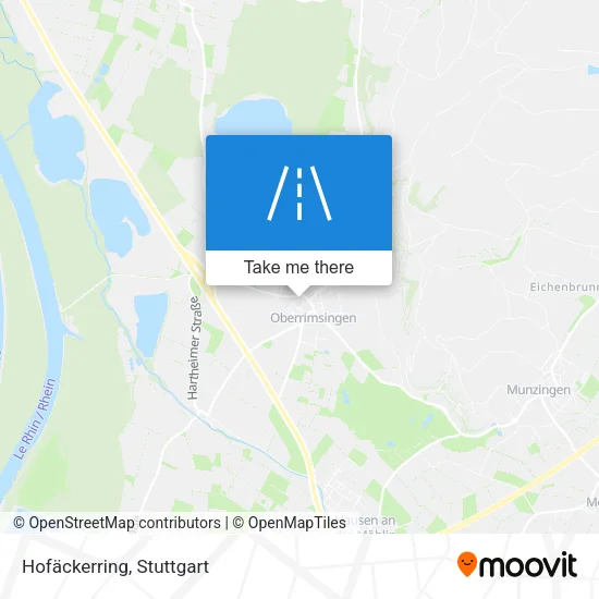 Карта Hofäckerring