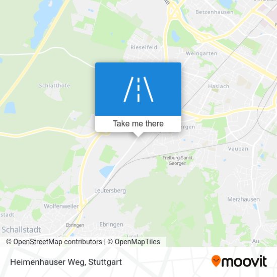 Карта Heimenhauser Weg