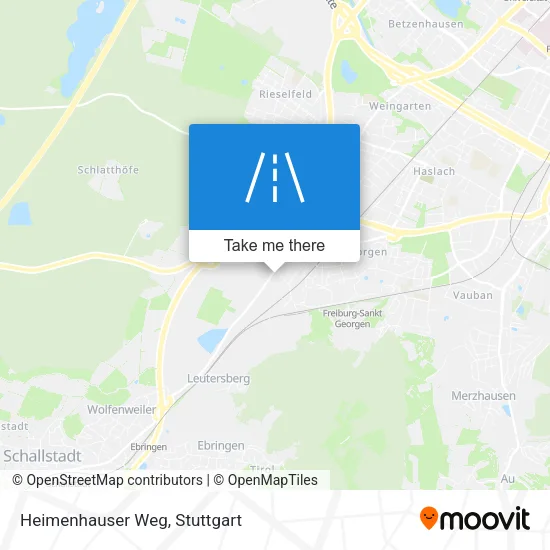 Карта Heimenhauser Weg