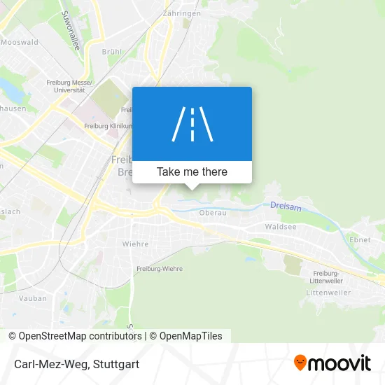 Карта Carl-Mez-Weg