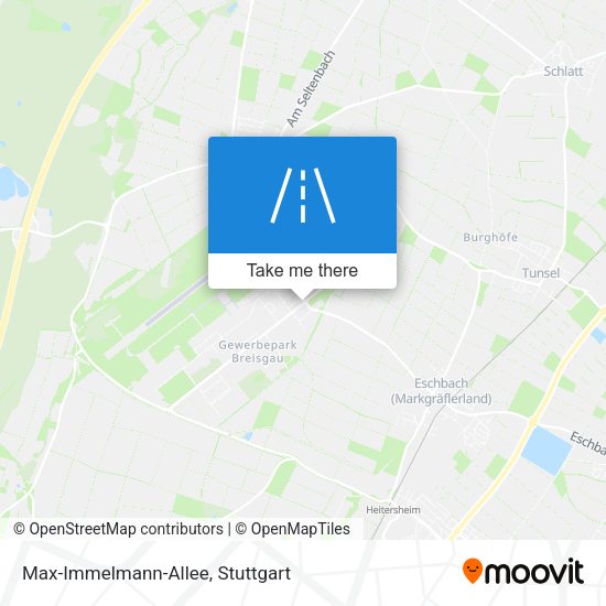 Карта Max-Immelmann-Allee