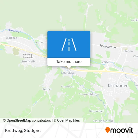 Карта Krüttweg