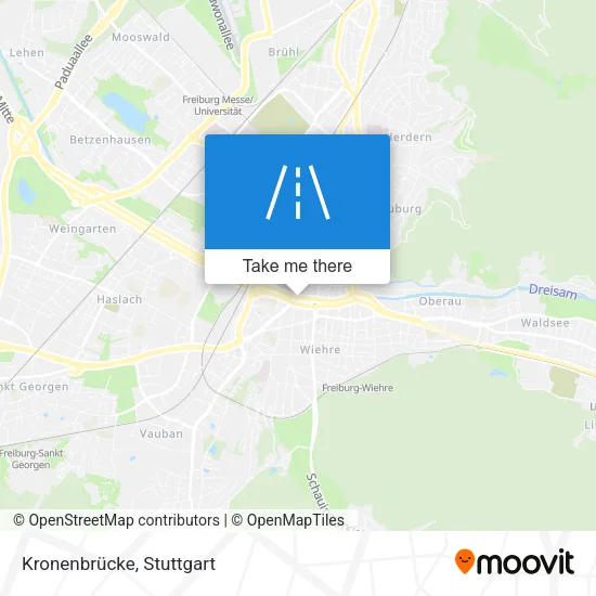 Kronenbrücke map