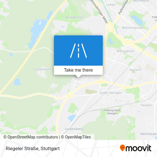 Riegeler Straße map