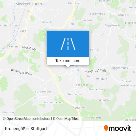 Kronengäßle map