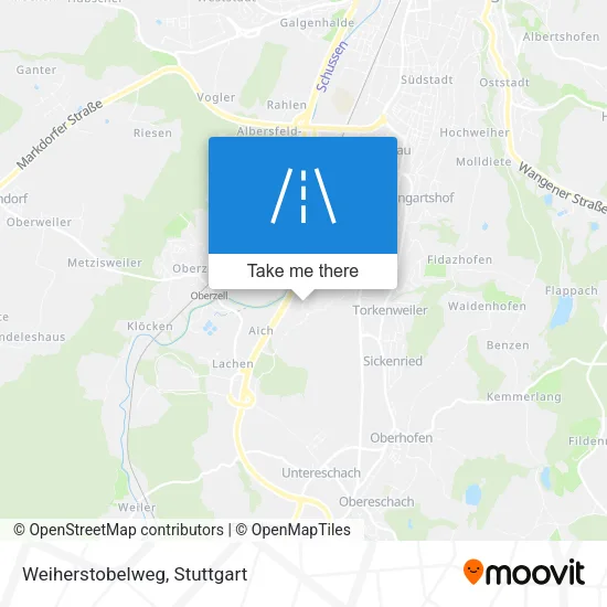 Карта Weiherstobelweg