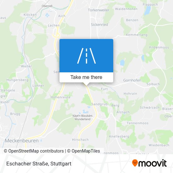 Eschacher Straße map