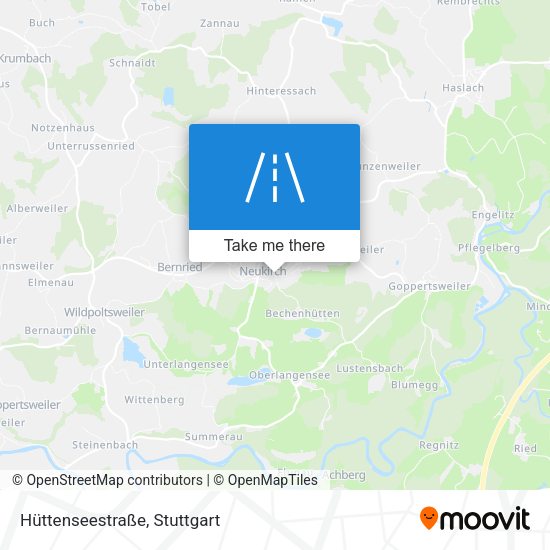 Hüttenseestraße map
