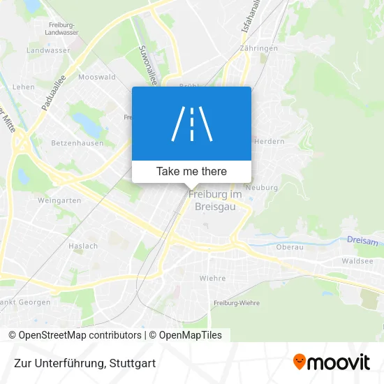 Карта Zur Unterführung
